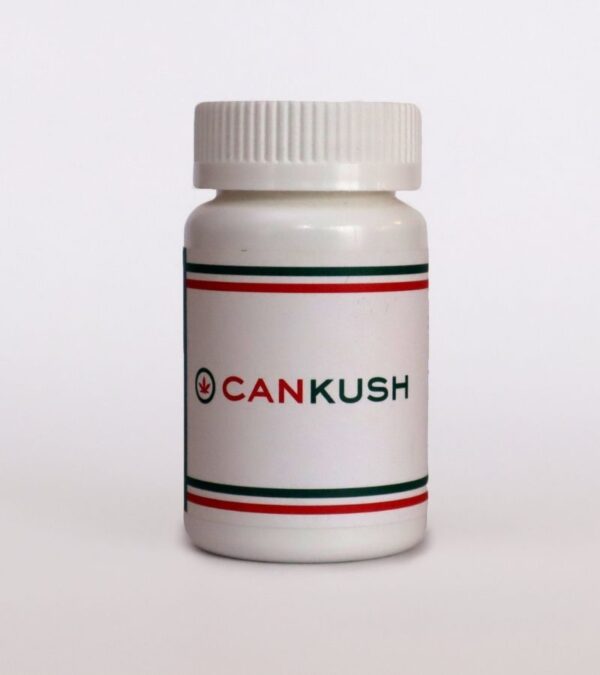 visualizes packaging for cankush psilocybin microdose capsules